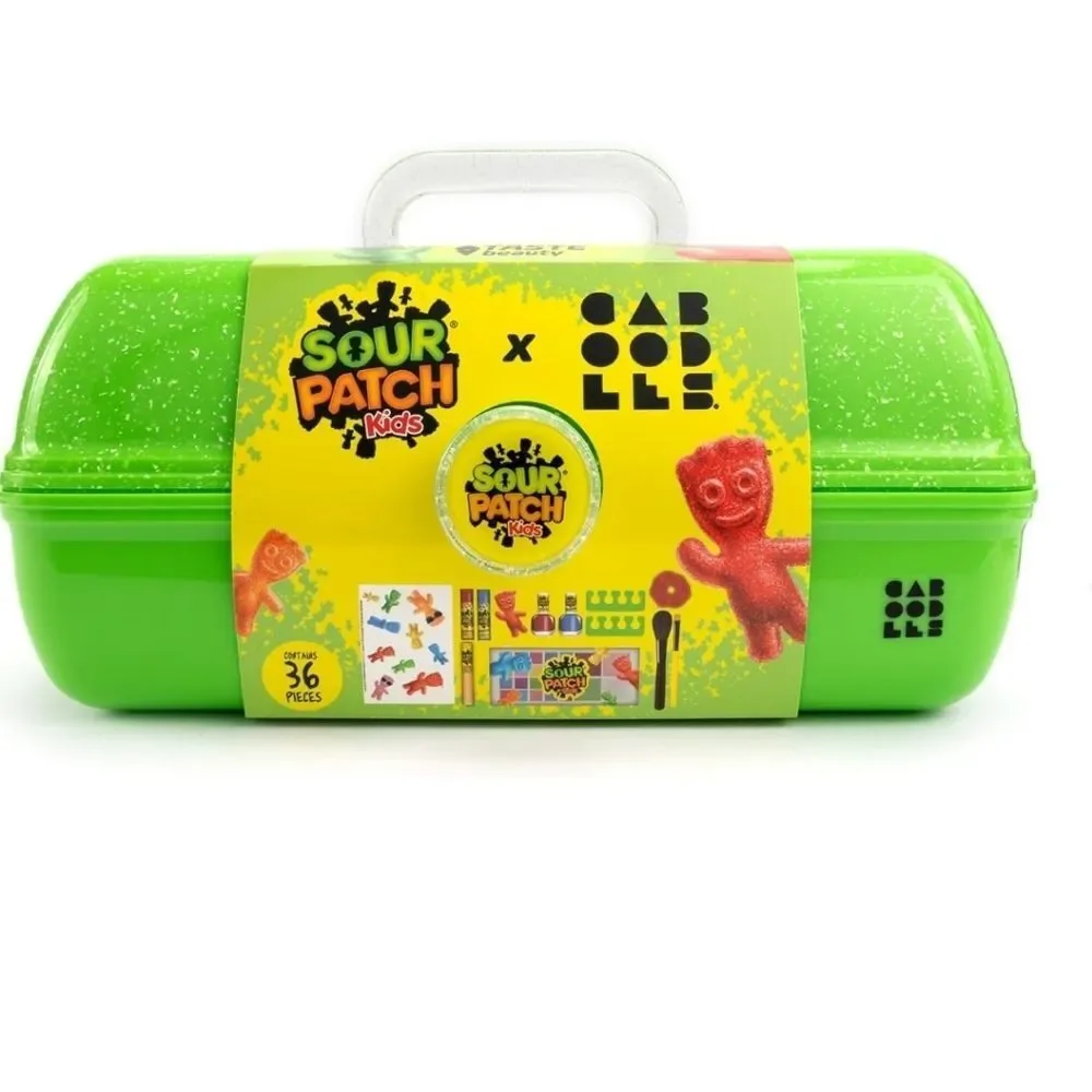 Caboodles X Taste Beauty X  Sour Patch Kids‎ On-The-Go Girl Cosmetic Case